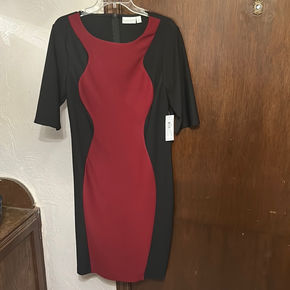 Color blocked dress